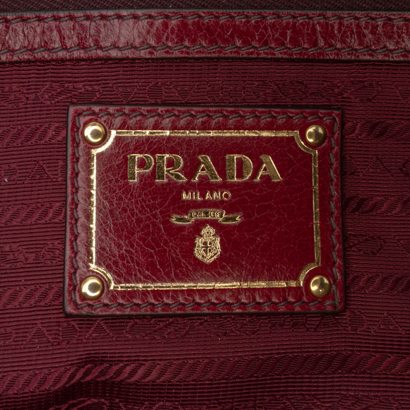 Pre-Loved Prada Vitello Shine Satchel - Picture 5 of 11